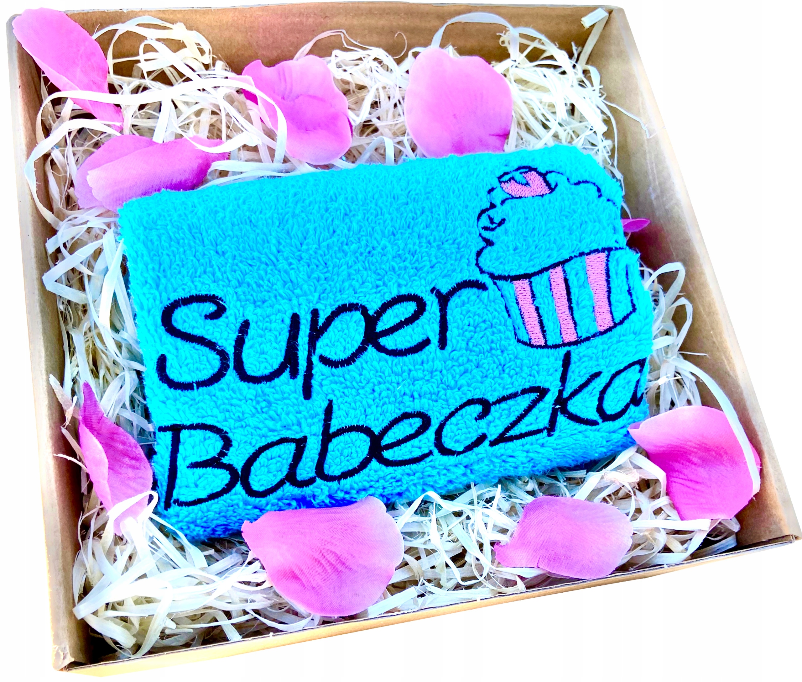 ORYGINALNY Prezent na Dzień Kobiet FAJNY Ręcznik Marka FM