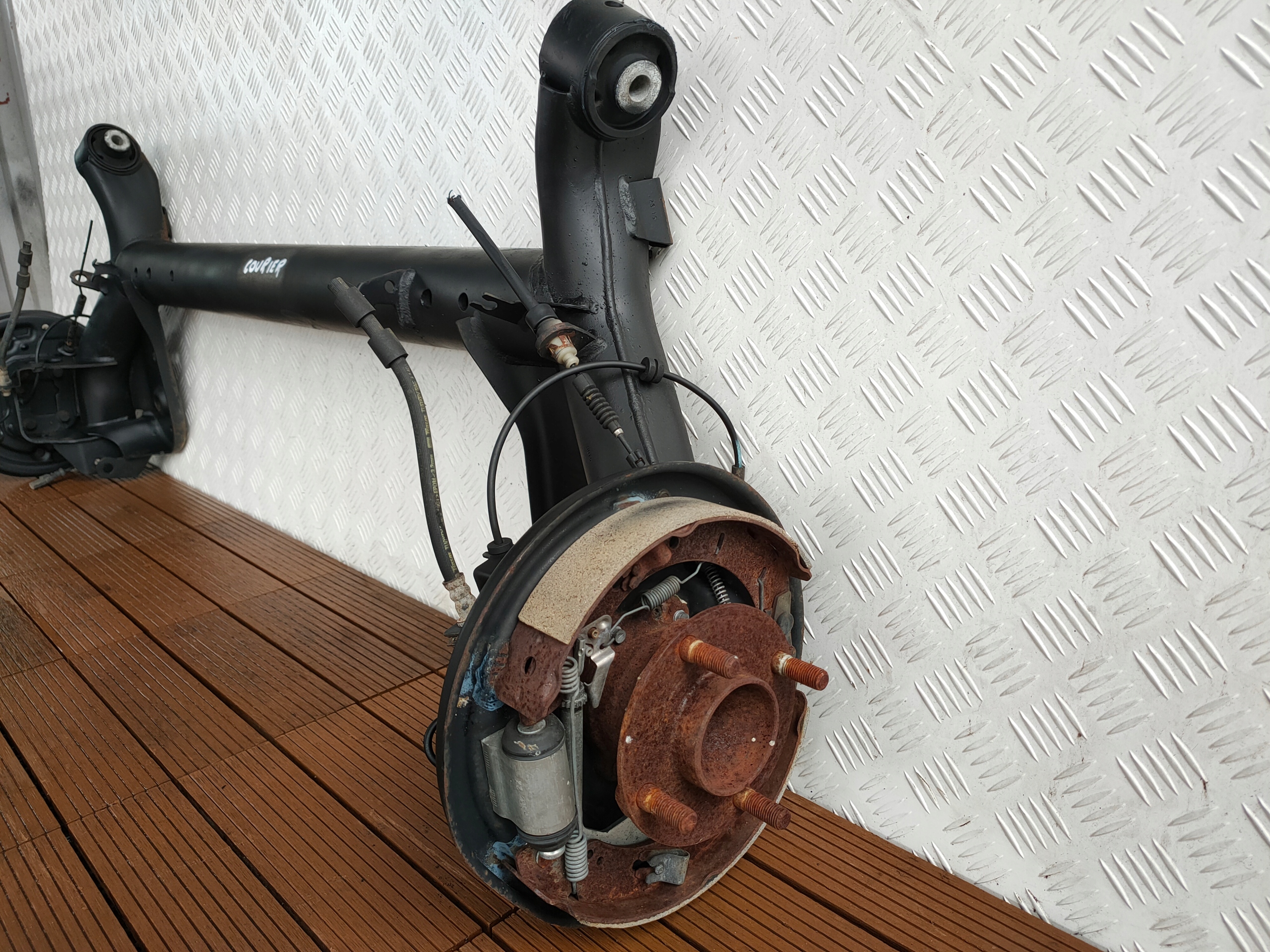 FORD TRANSIT COURIER MK2 13-18 axis rear sider sususpension rear part OE