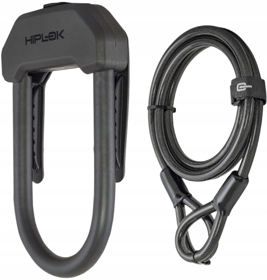Zapięcie U-Lock Ulock Hiplok DX+ Ulock DX linka 2m