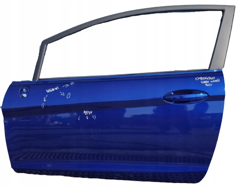 FORD FIESTA MK7 LIFT 2012-2017 3D Tür links DEEP IMPACT BLUE
