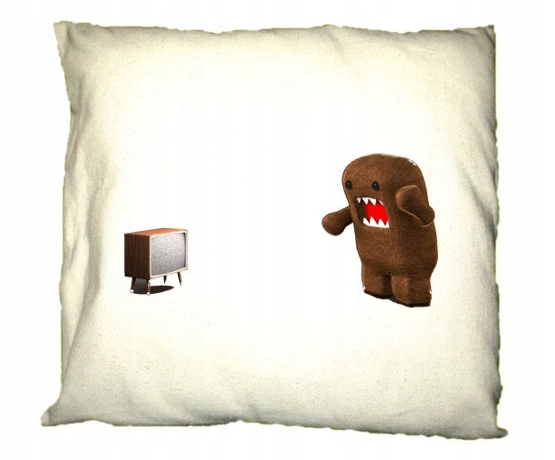 PODUSZKA DEKORACYJNA DOMO KUN DOMOKUN WZORY Wymiary poduszki 40x40cm