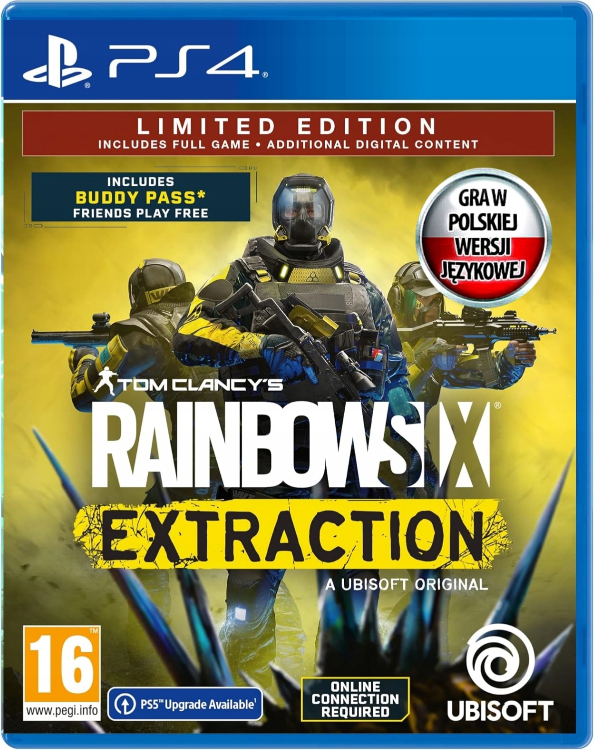 Tom Clancy's Rainbow Six Extraction Edycja Limitowana Pl Gra PS4 PS5