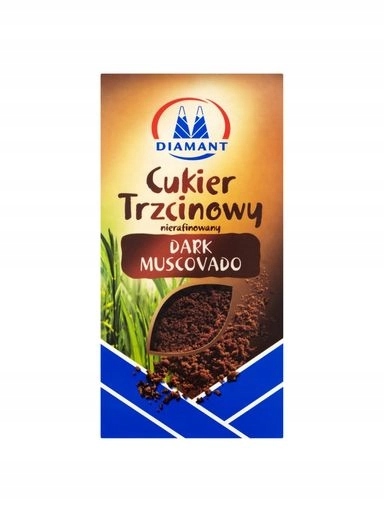 Levně 5 x Diamant Dark Muscovado Cukr třtinový nerafinovaný 500 g