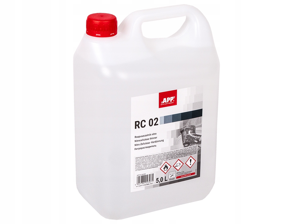 Rozpuszczalnik rozcieńczalnik nitro | 5L |APP RC 02