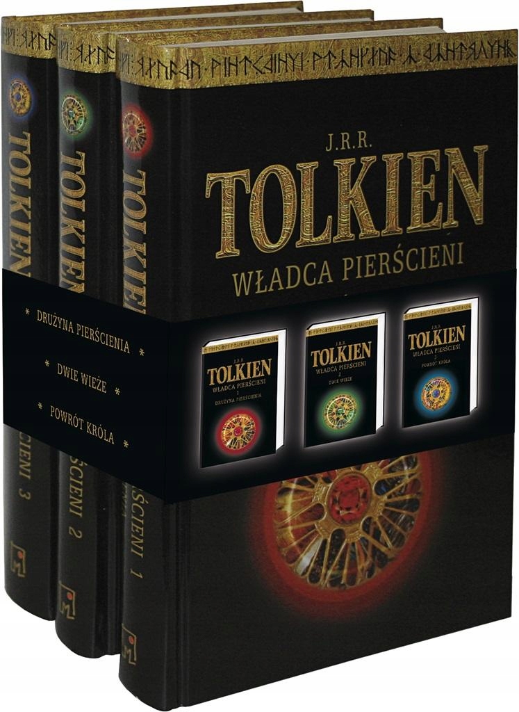 Władca Pierścieni. Trylogia J. R. R. Tolkien twarda Muza