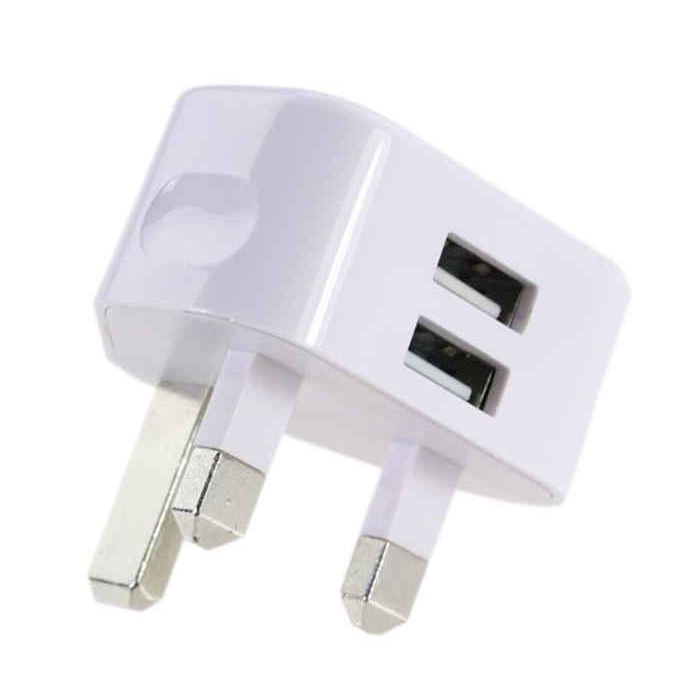 

Wtyczka Typ G 2x Usb Uk Ładowarka Brytyjska Anglia