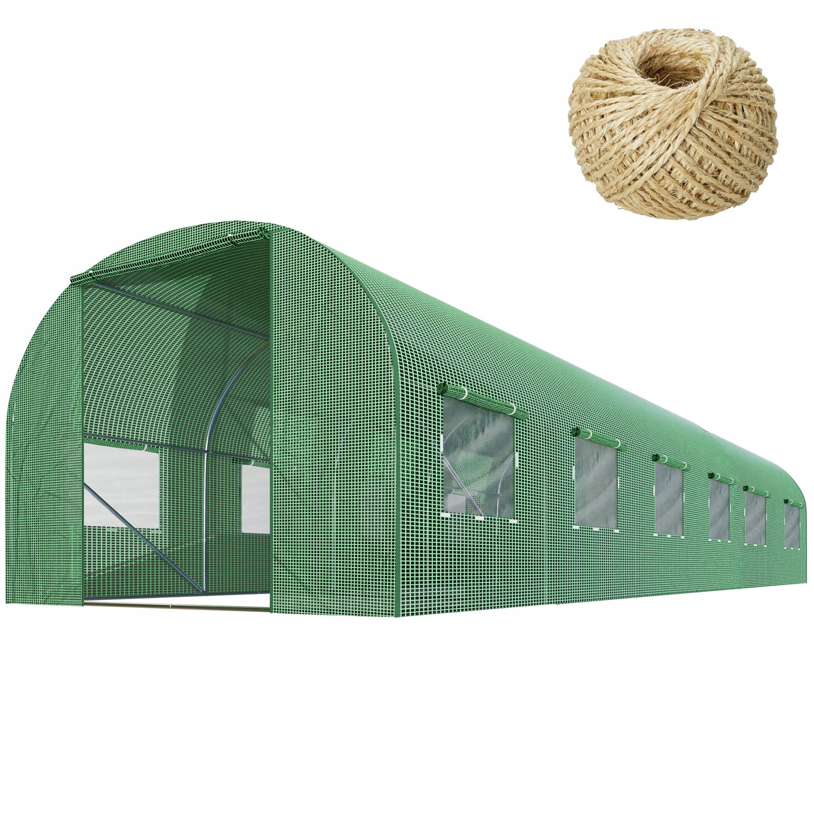 

Tunel Foliowy Ogrodowy Szklarnia 3x6m Foliak 18m2