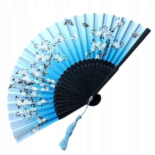 WACHLARZ JAPOŃSKI CHIŃSKI WZORY SKŁADANY PREZENT Model 5743