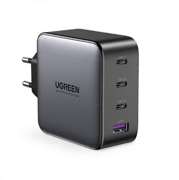 

Ugreen Ładowarka sieciowa 4w1 Usb-c 100W Pd 3.0 Qc