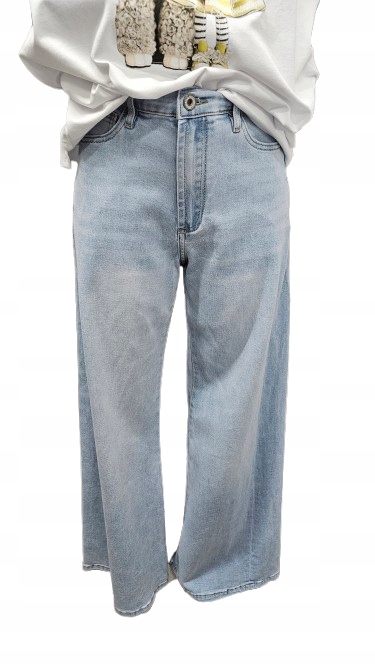 Džínové Kalhoty S Širokými Nohavicemi 3D Denim Italia vel. XL Kolekce 2026