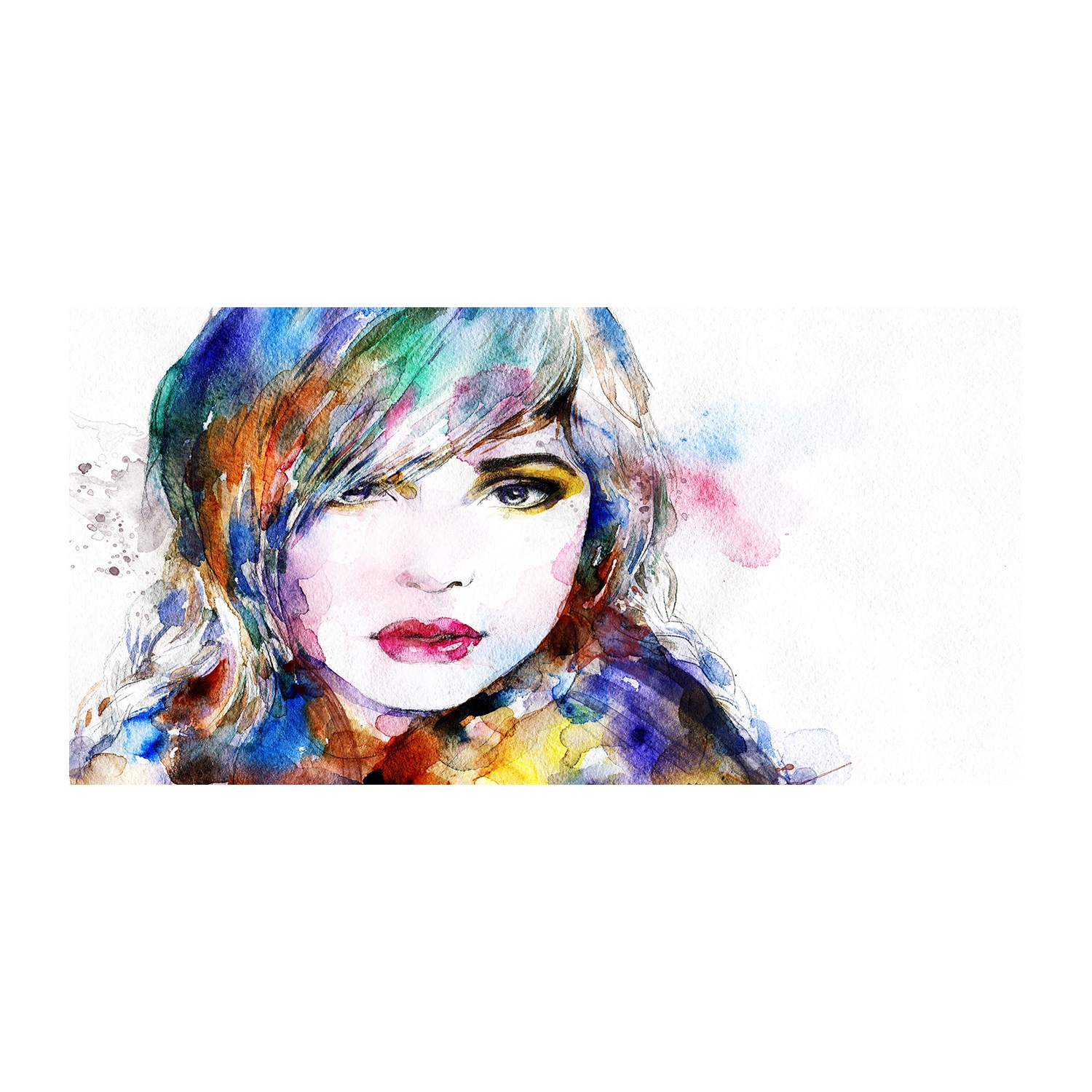 

Foto-obraz akryl Twarz kobiety zdjęcie 140x70 cm