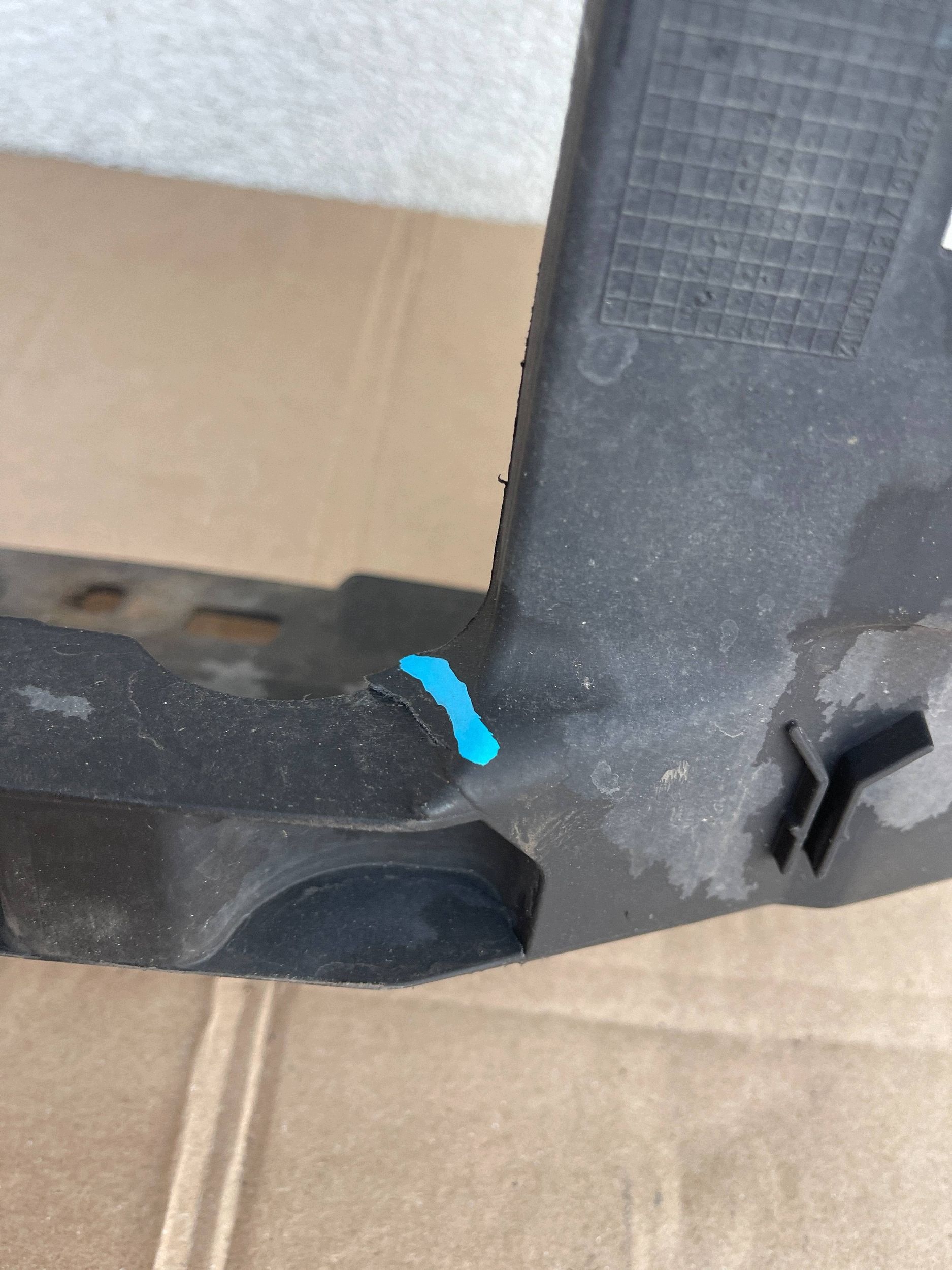 support panel for radiators front pillar VOLKSWAGEN CADDY 2K5 15