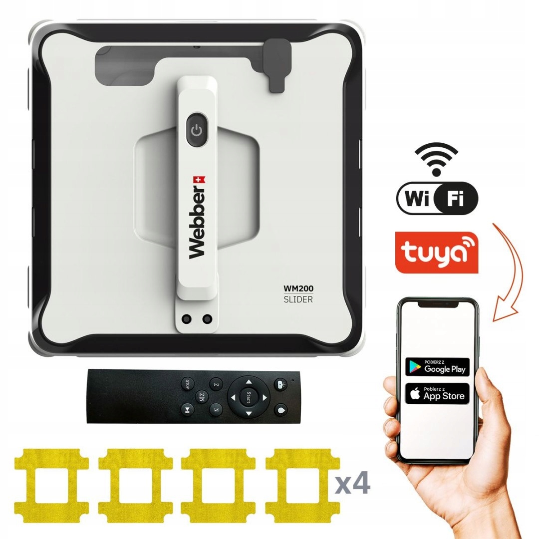 Automatický robot na mytí oken Webber