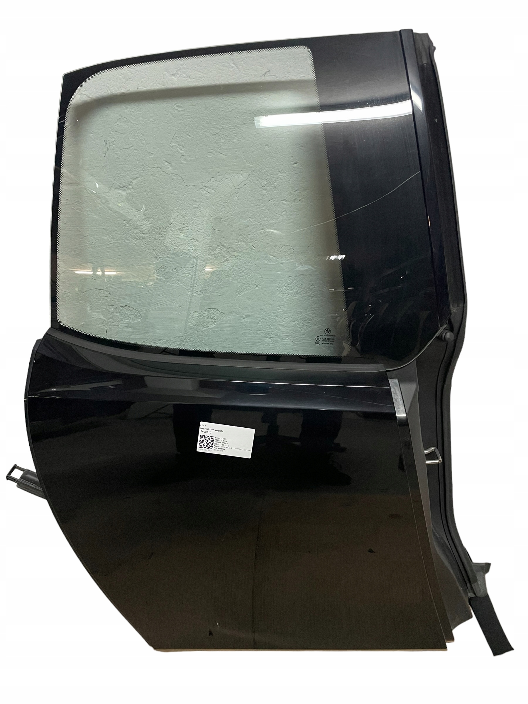 door rear part right complete window BMW i3 I01 C2W FLUID BLACK IDEAL
