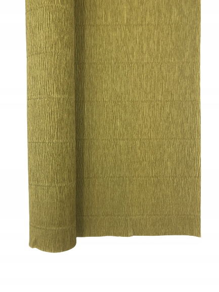 Krepina włoska bibuła 579 zielony oliwkowy