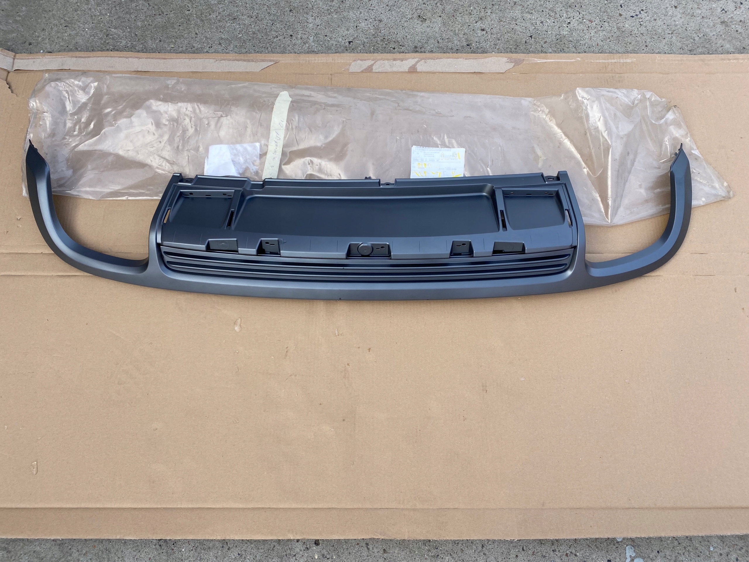 4f0807521 - Спойлер дифузор бампер задній для Audi A6 C6 S6 RS6 4F