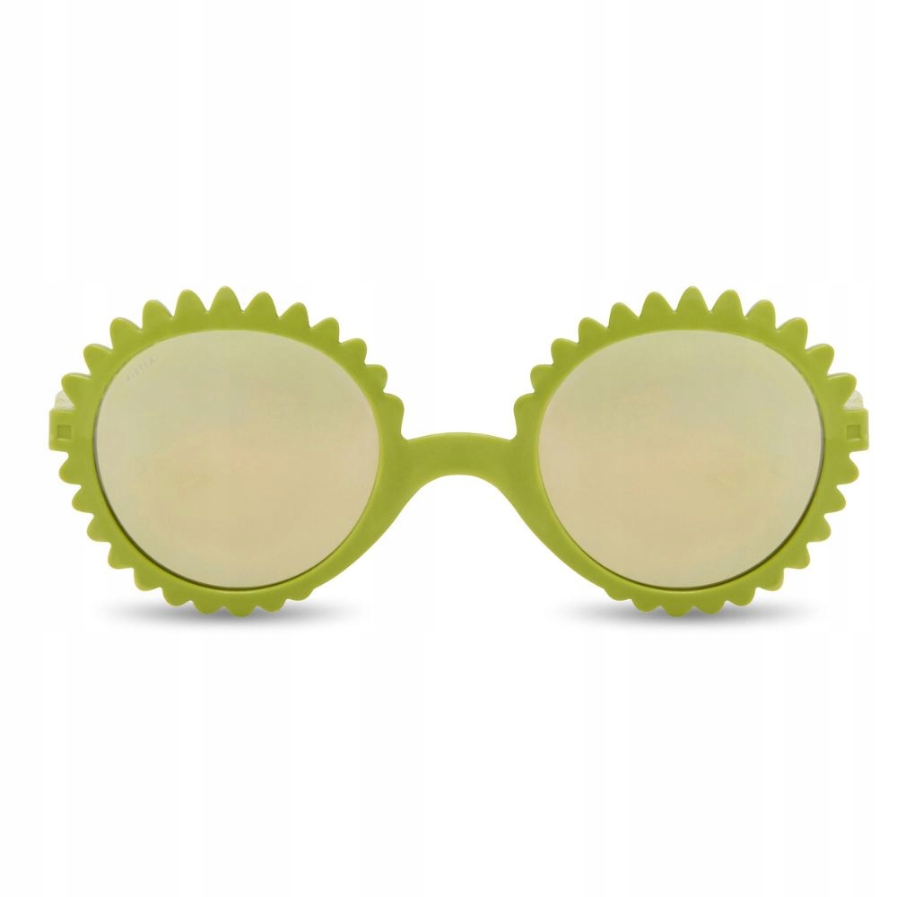 Elastyczne okulary przeciwsłoneczne UV400 KiETLA Fleur 0-1 lat Olive
