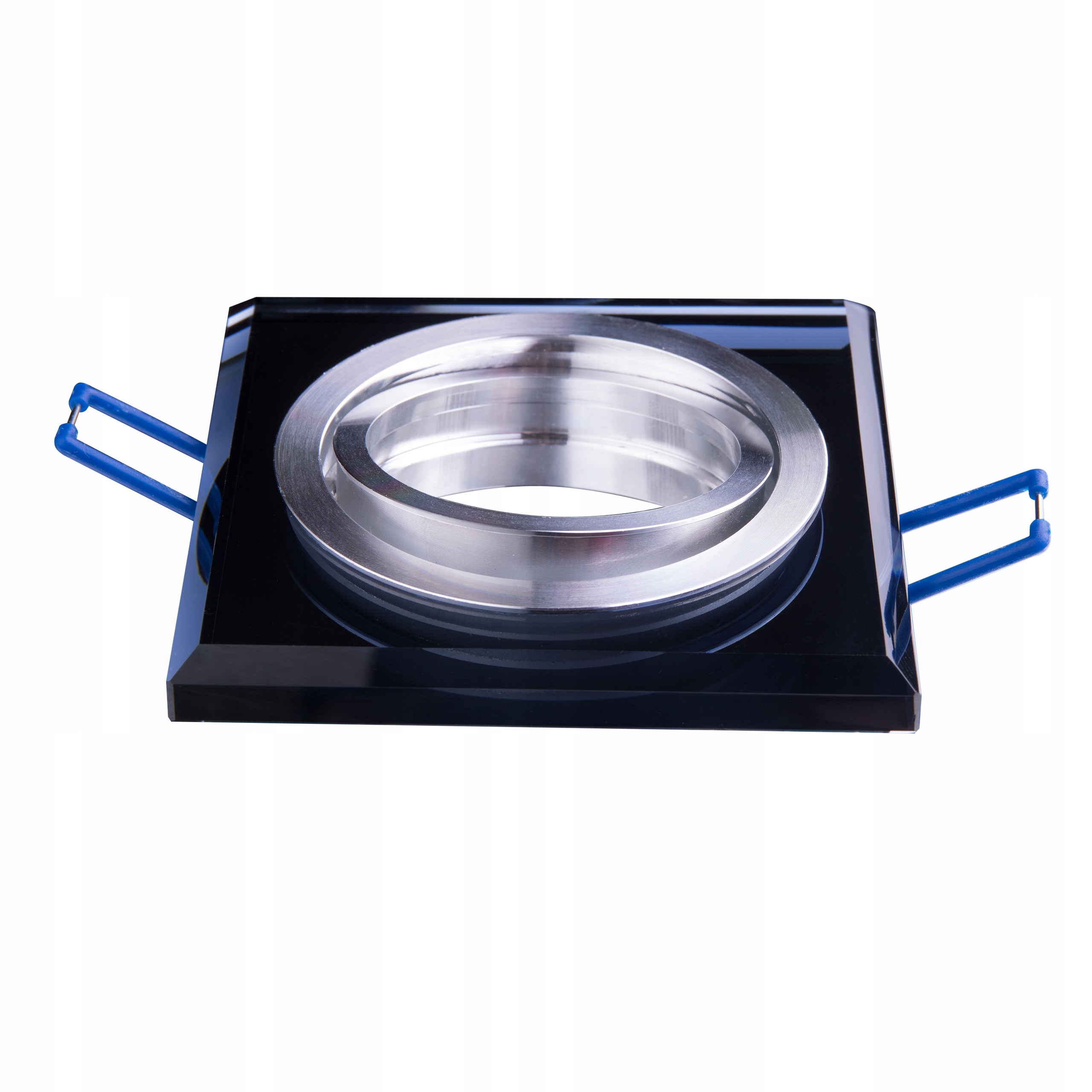 

Oprawa ruchoma na GU10 Kwadrat Szklana Czarna