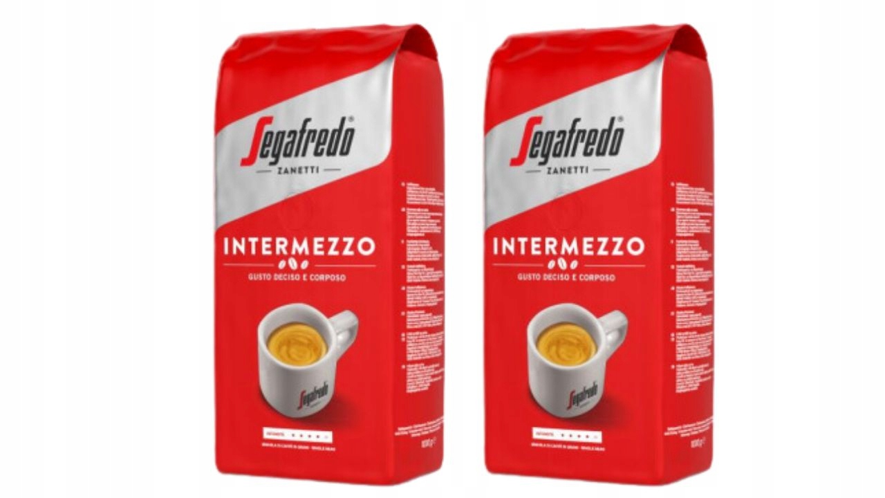 Levně Sada Káva zrnková Segafredo Intermezzo 2*1 kg
