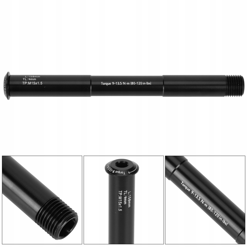 Oś Przedniego Widelca 158MM Do Roweru Rockshox
