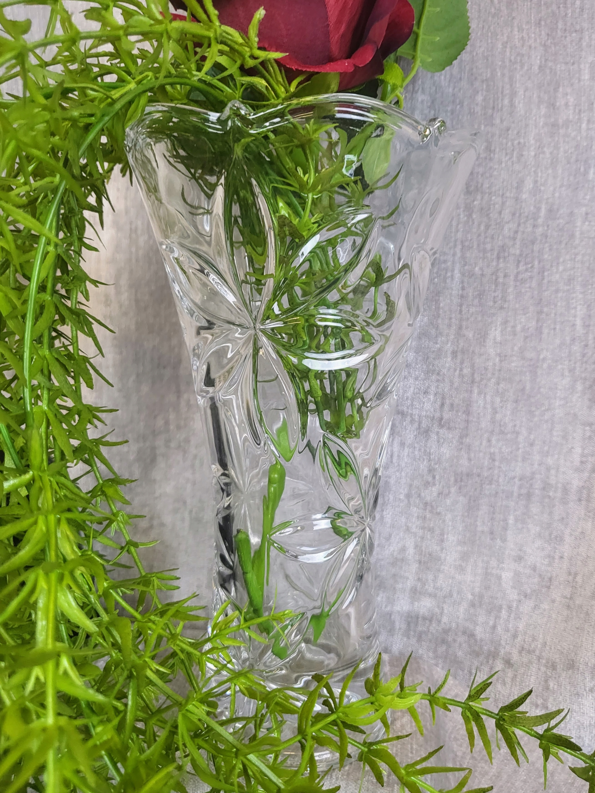 WAZON SZKLANY Wysokość produktu 23.5 cm