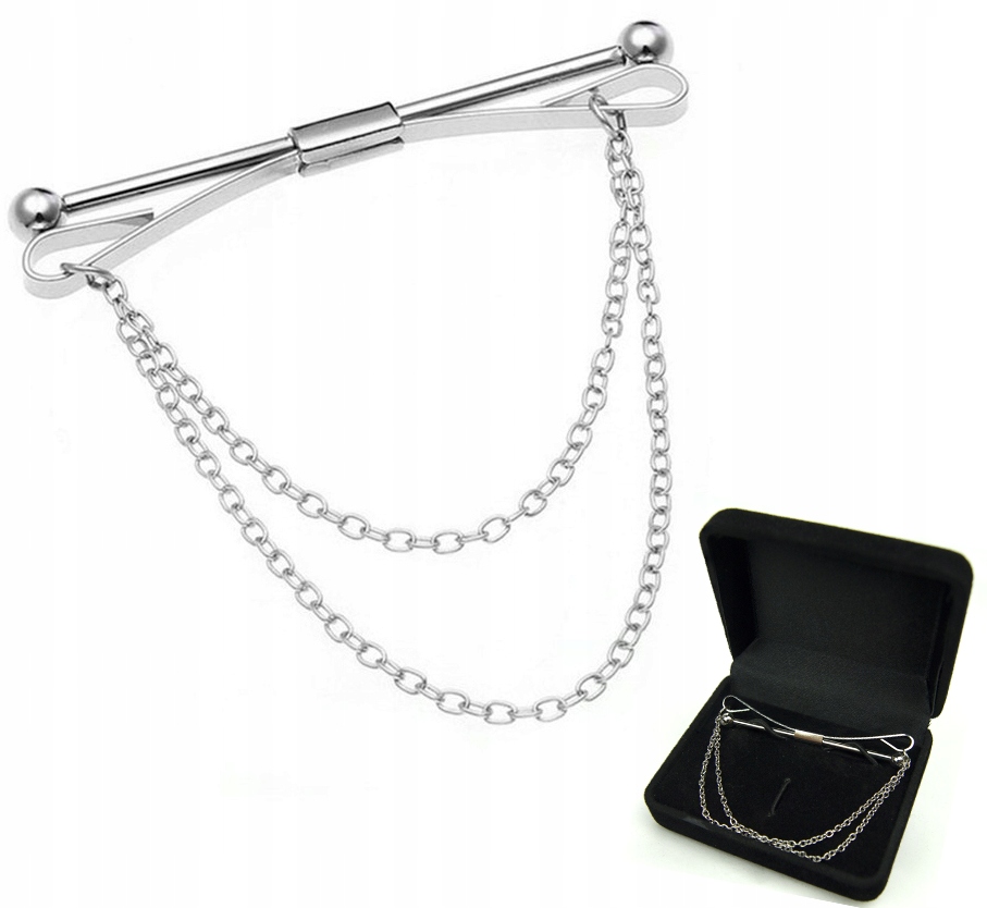 

Szpilka do kołnierzyka bez dziurki Collar Bar