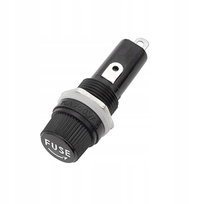 Oprawa Gniazdo Bezpiecznika Szklanego 20mm Fuse