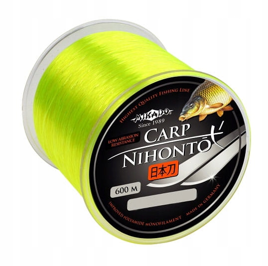 Mikado Żyłka Nihonto Carp 0.30mm/600m Fluo