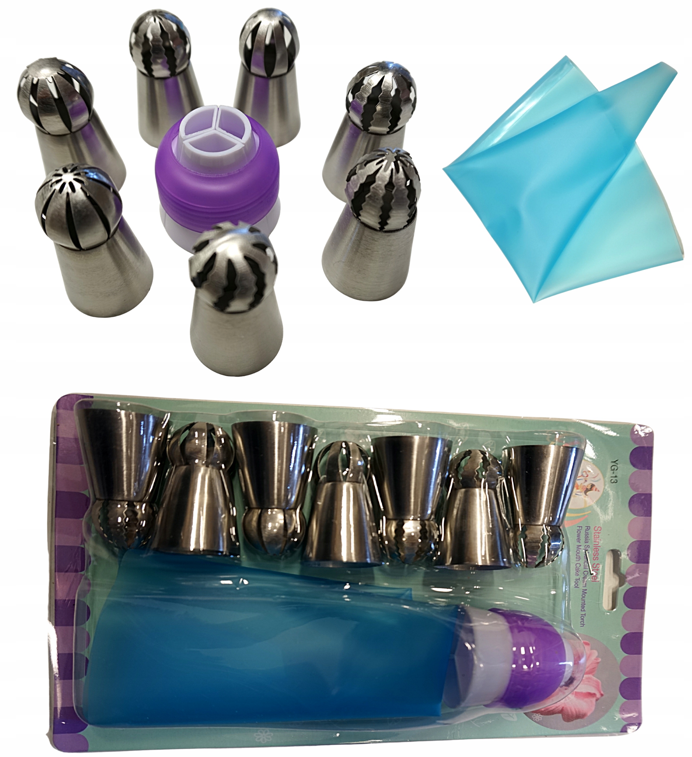 

Tylki Rosyjskie Stalowe Kwiaty 9EL Rękaw Adapter