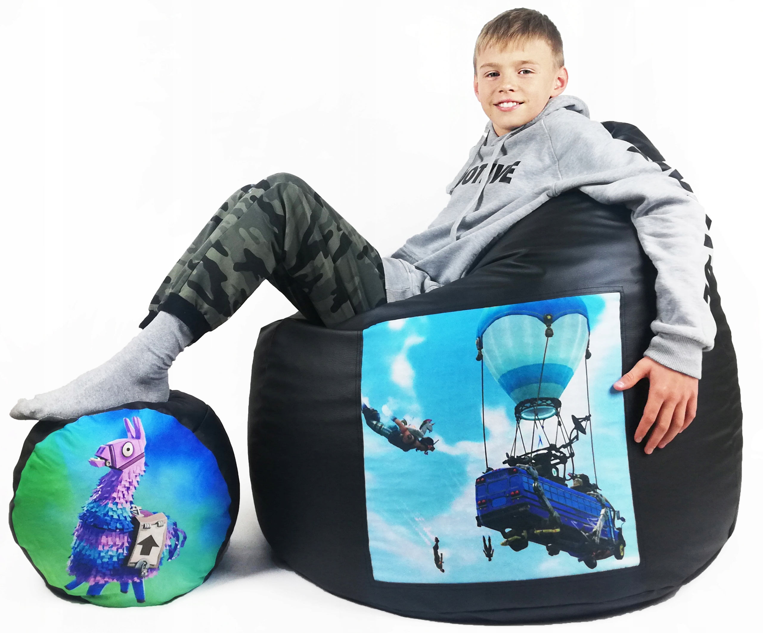 

Pufa Fotel fortnite pufy piłki prezent piłka