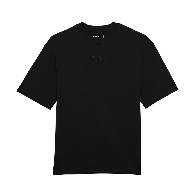 Tričko Fox Wordmark Oversized Černé 2XL