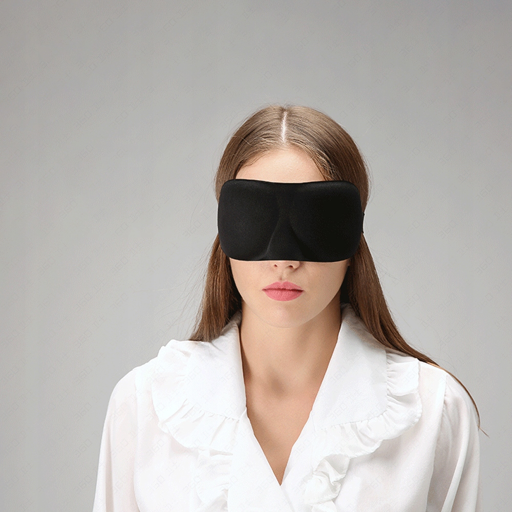 MASKA 3D DO SPANIA OPASKA OPASKI NA OCZY MASECZKA Wzór dominujący bez wzoru