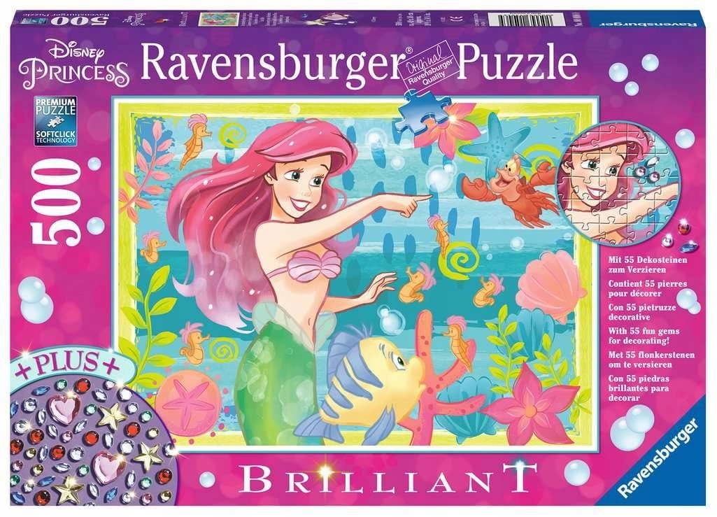 

Puzzle 500 Ravensburger Ariels Underwater Paradise