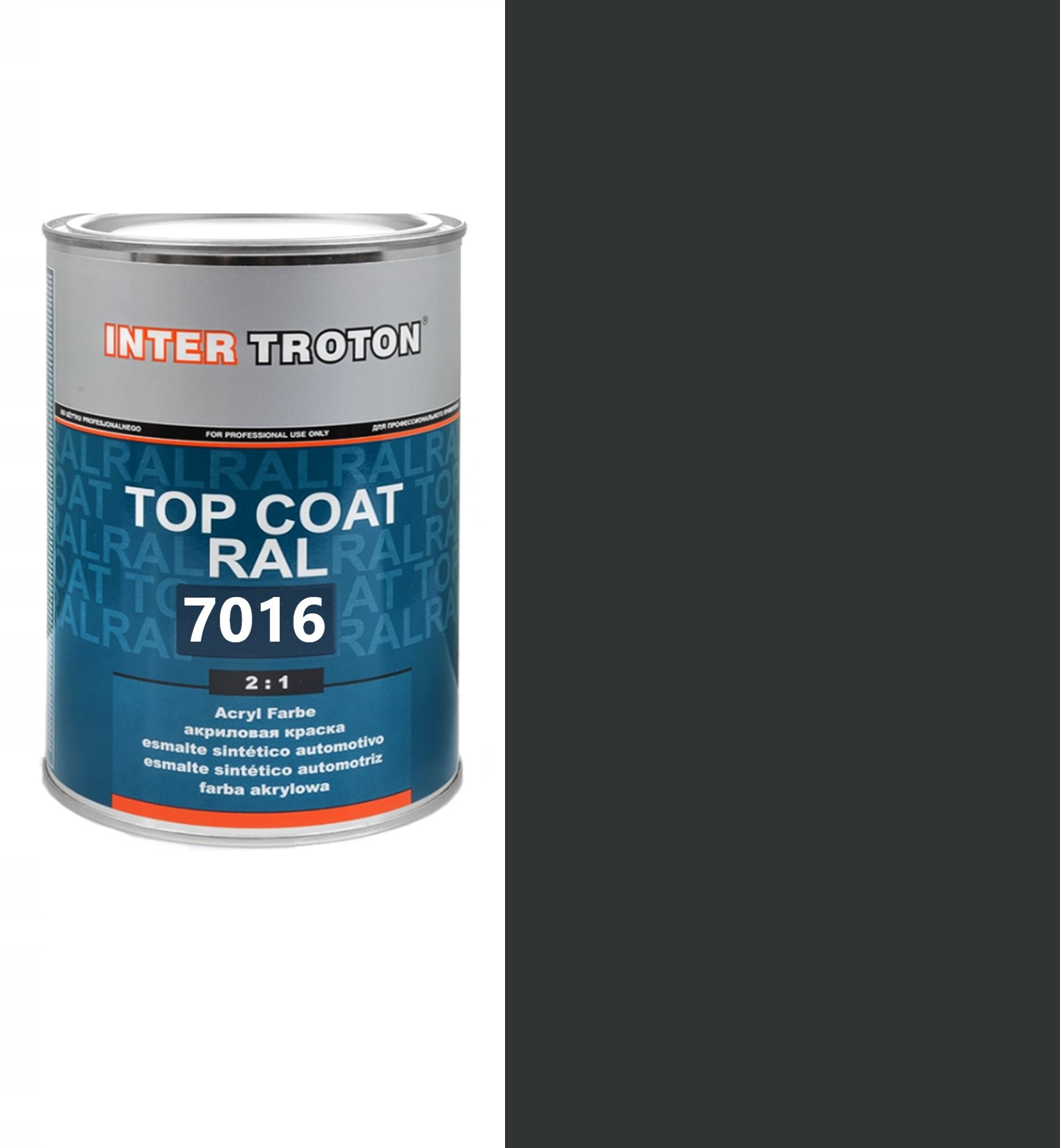 

Troton Farba Akrylowa Akryl 2:1 Ral 7016 Antrac 1L
