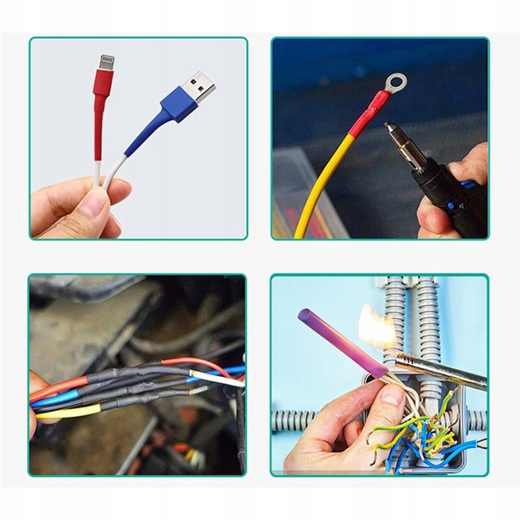 DUŻY ZESTAW RURKA KOSZULKA TERMOKURCZLIWA 328SZT Kod producenta BEB4-47639