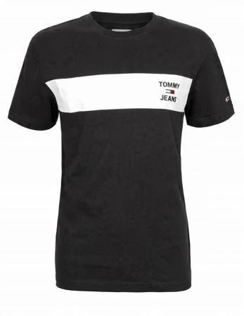 

Tommy Hilfiger Jeans, T-Shirt męski, czarny, M