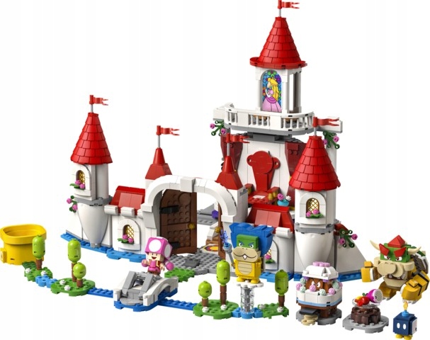LEGO - SUPER MARIO - ZAMEK PEACH - ZESTAW ROZSZERZAJĄCY - 71408 Numer produktu 71408