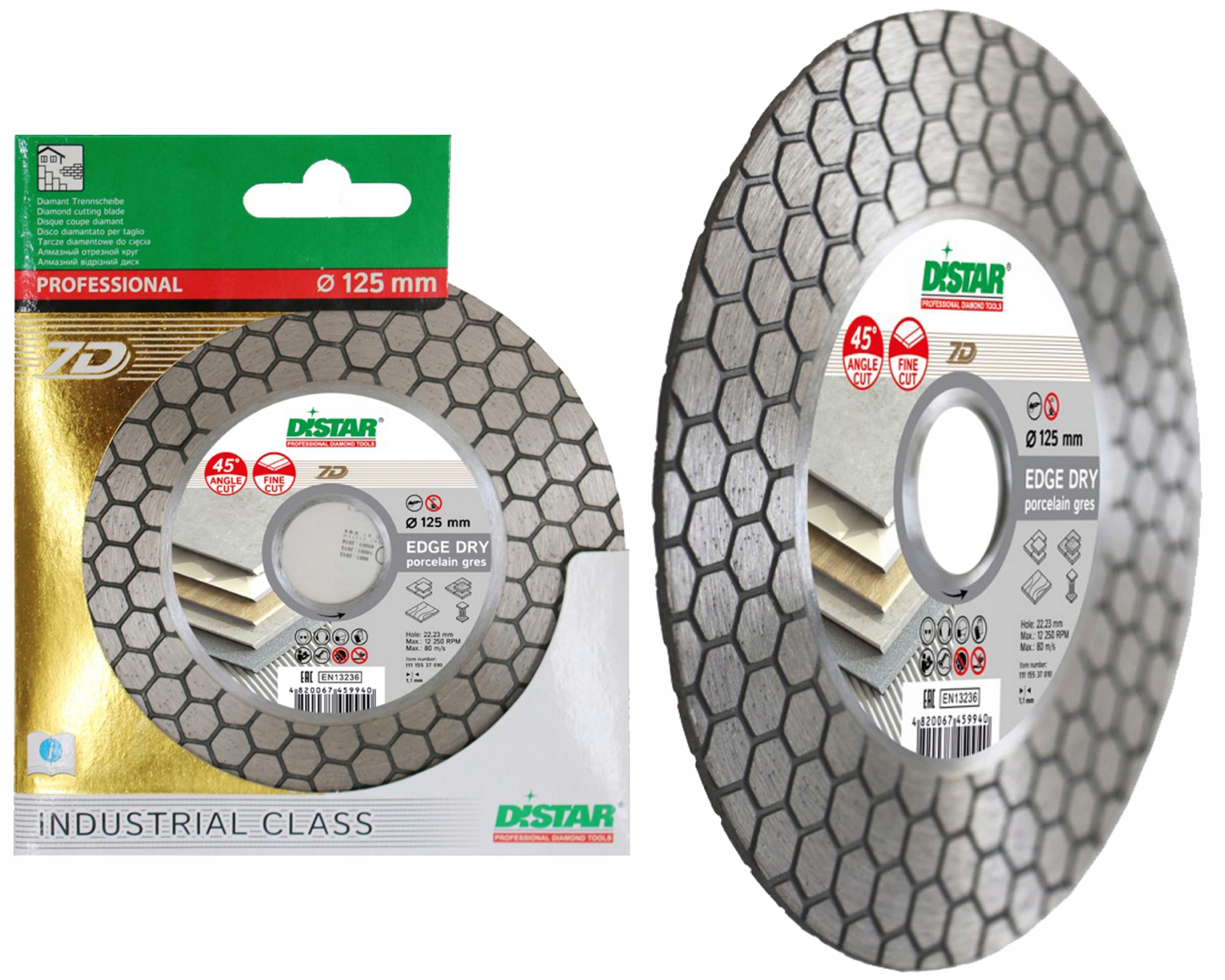 

Tarcza diamentowa Distar do Cięcia pod Kątem 45