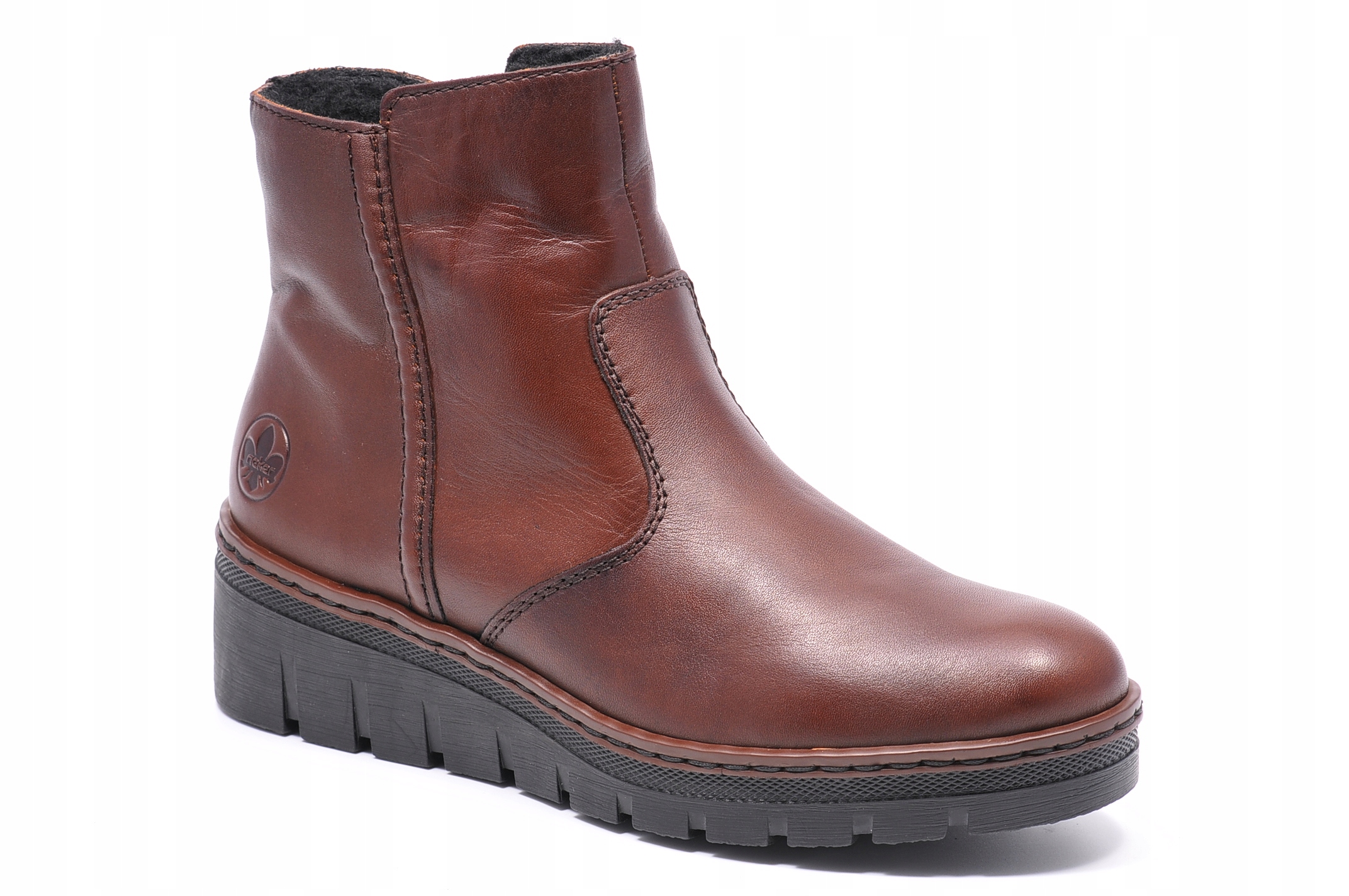 Rieker X9165-27 Hnědé kotníkové Kotníkové Boty Velikost 38