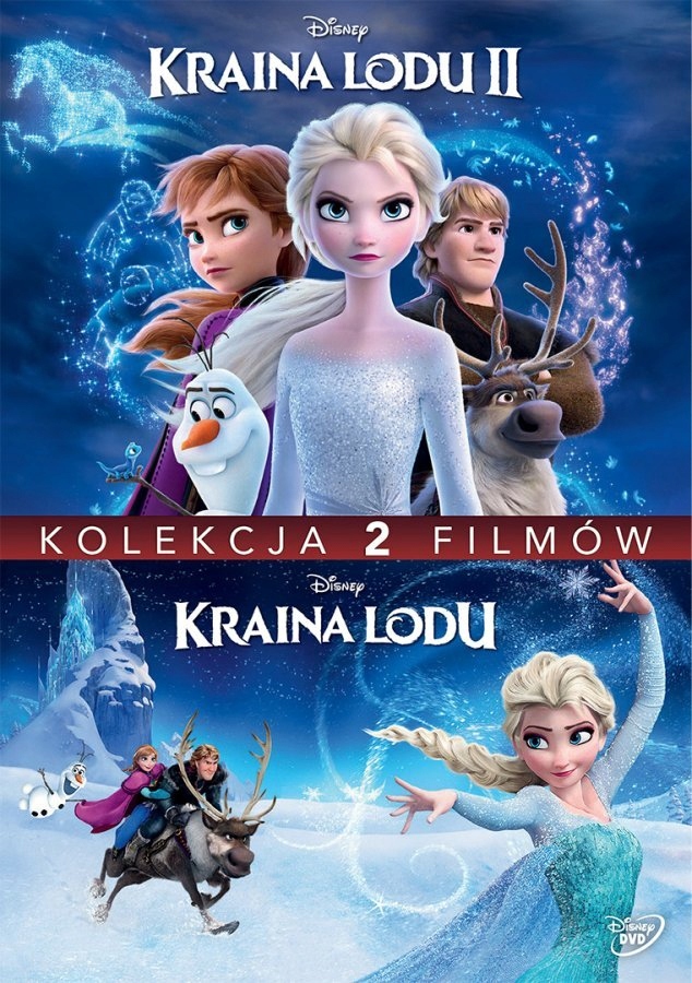 

Kraina Lodu I II Kolekcja 2 Bajek 2DVD Pl Disney