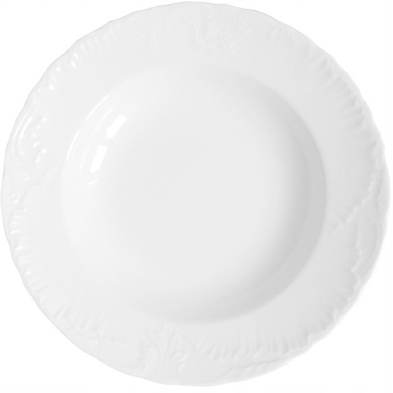 

0001 Półmisek Okrągły 29 Rococo Ćmielów Porcelana