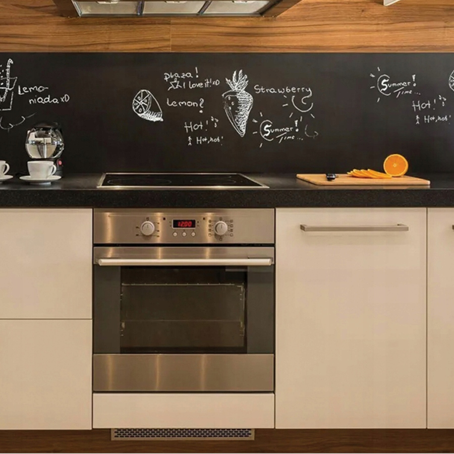 TABLICA KREDOWA SAMOPRZYLEPNA DO CIĘCIA DUŻA NA ŚCIANĘ + KREDA 60x150 CM Marka inna