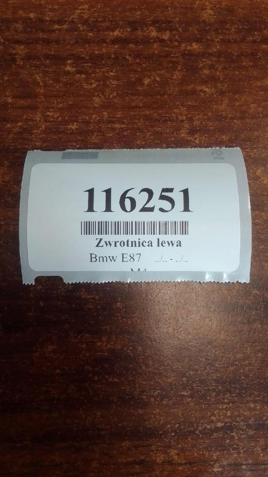 BMW 1 E87 2.0 D otoč čepu levý předek 3121676444303