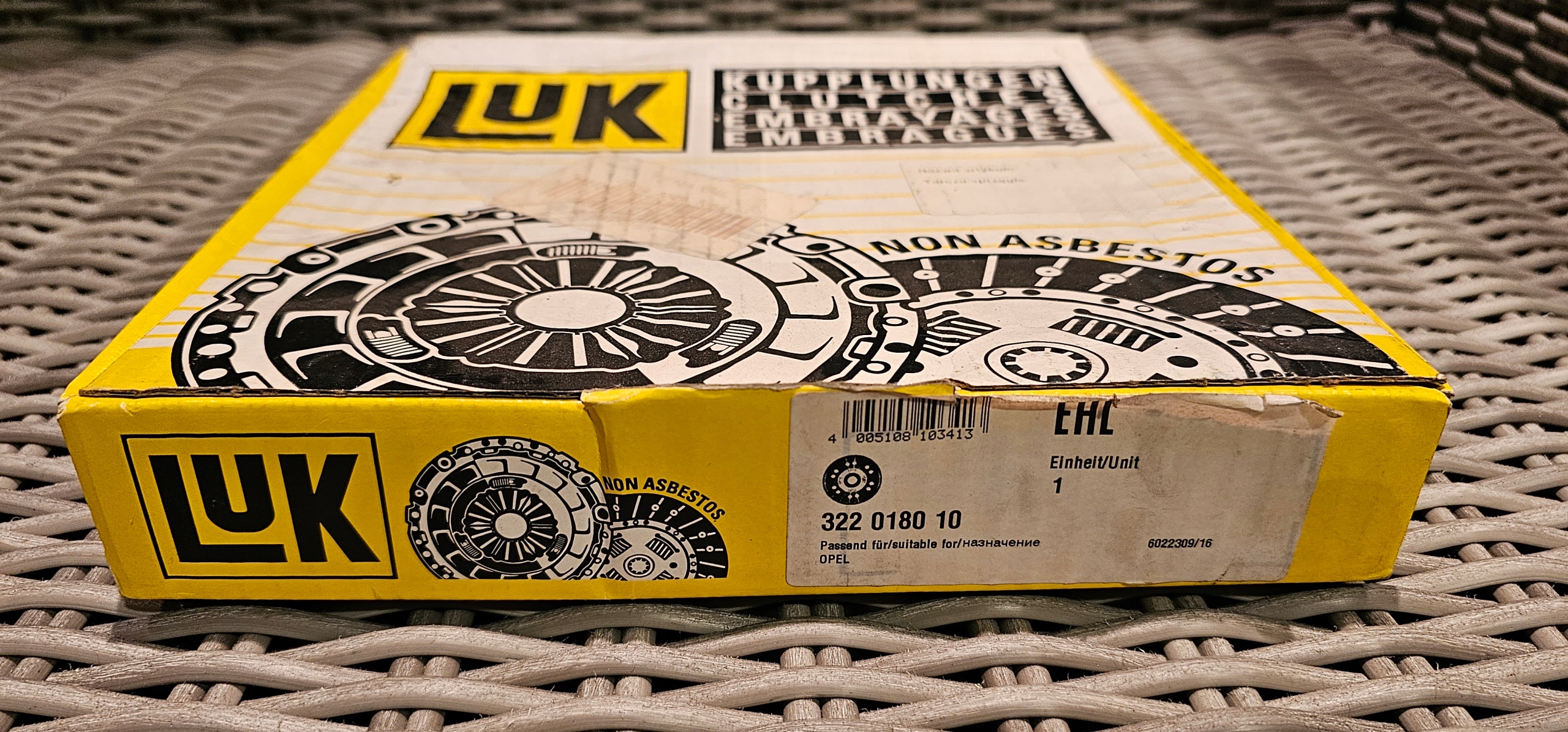 Schaeffler LuK 322 0180 10 Tarcza sprzęgła