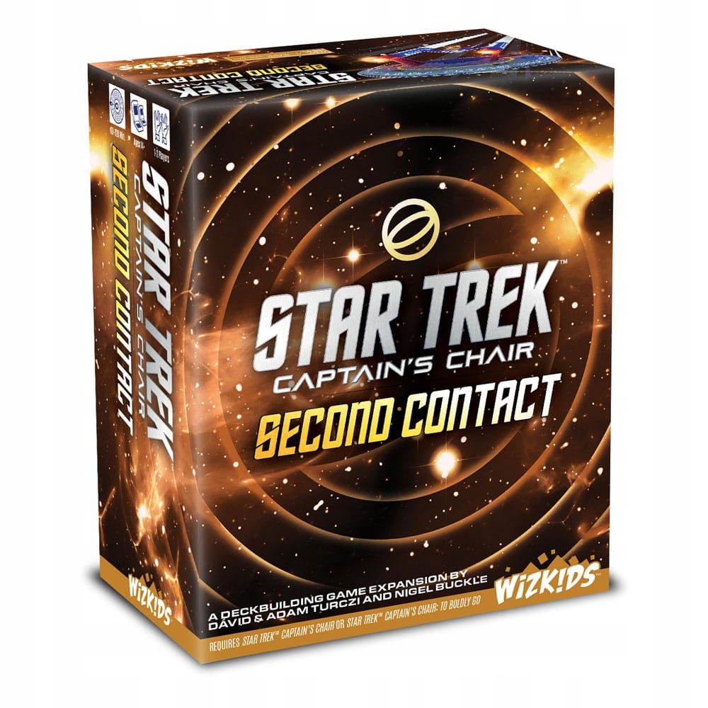 Star Trek: Captain's Chair Card Game Second Contact *english Version*