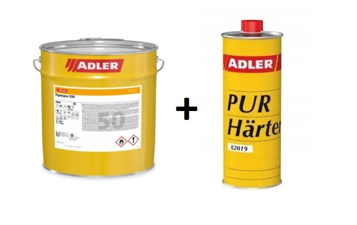 

Adler Pigmopur 1L Jasne Ncs RAL+Utwardzacz