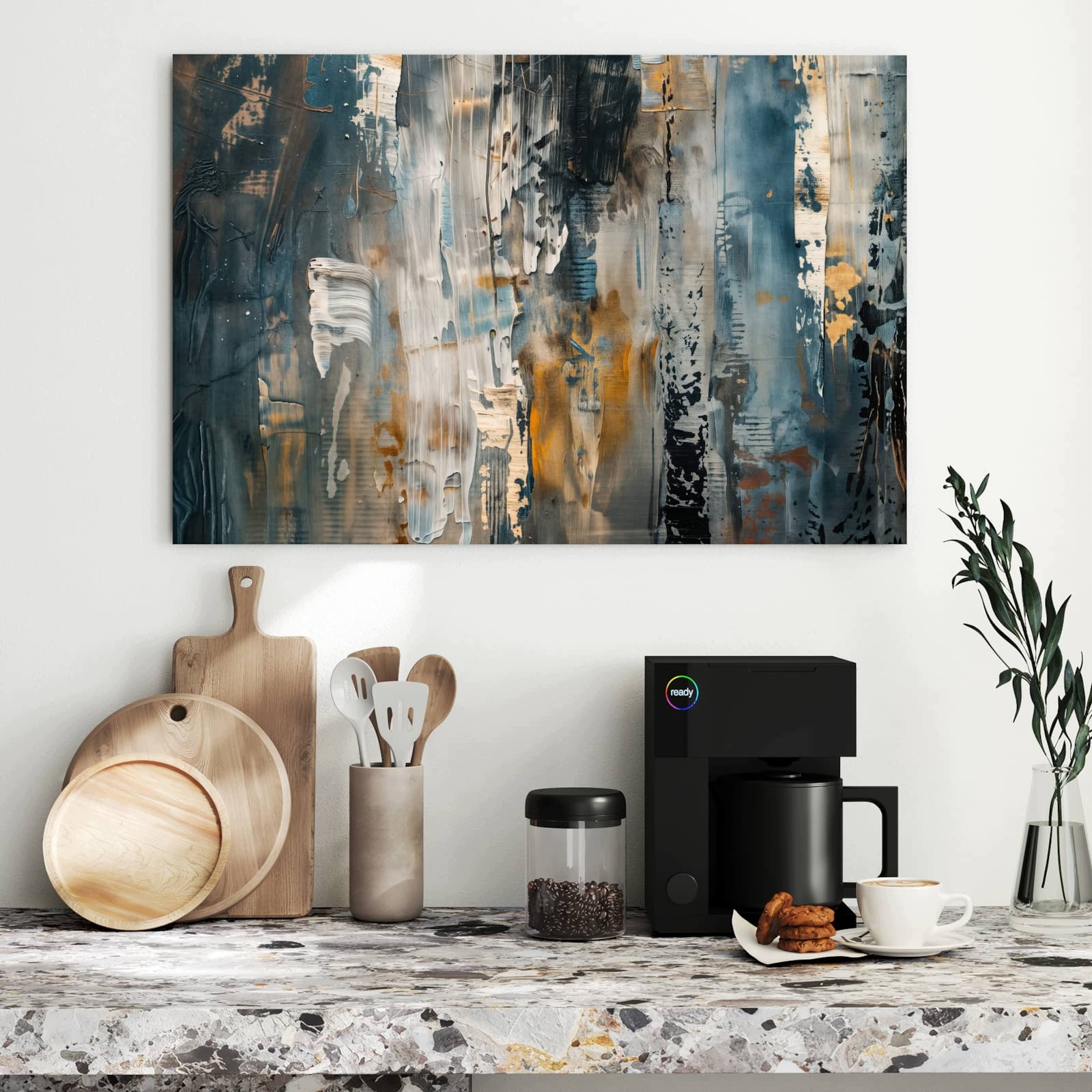 Magnetická tabule Abstraktní Umělecká díla 90 × 60 cm