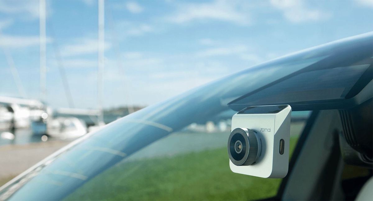 Kamera samochodowa 70mai A400 język PL+ Adapter Komunikacja Wi-Fi
