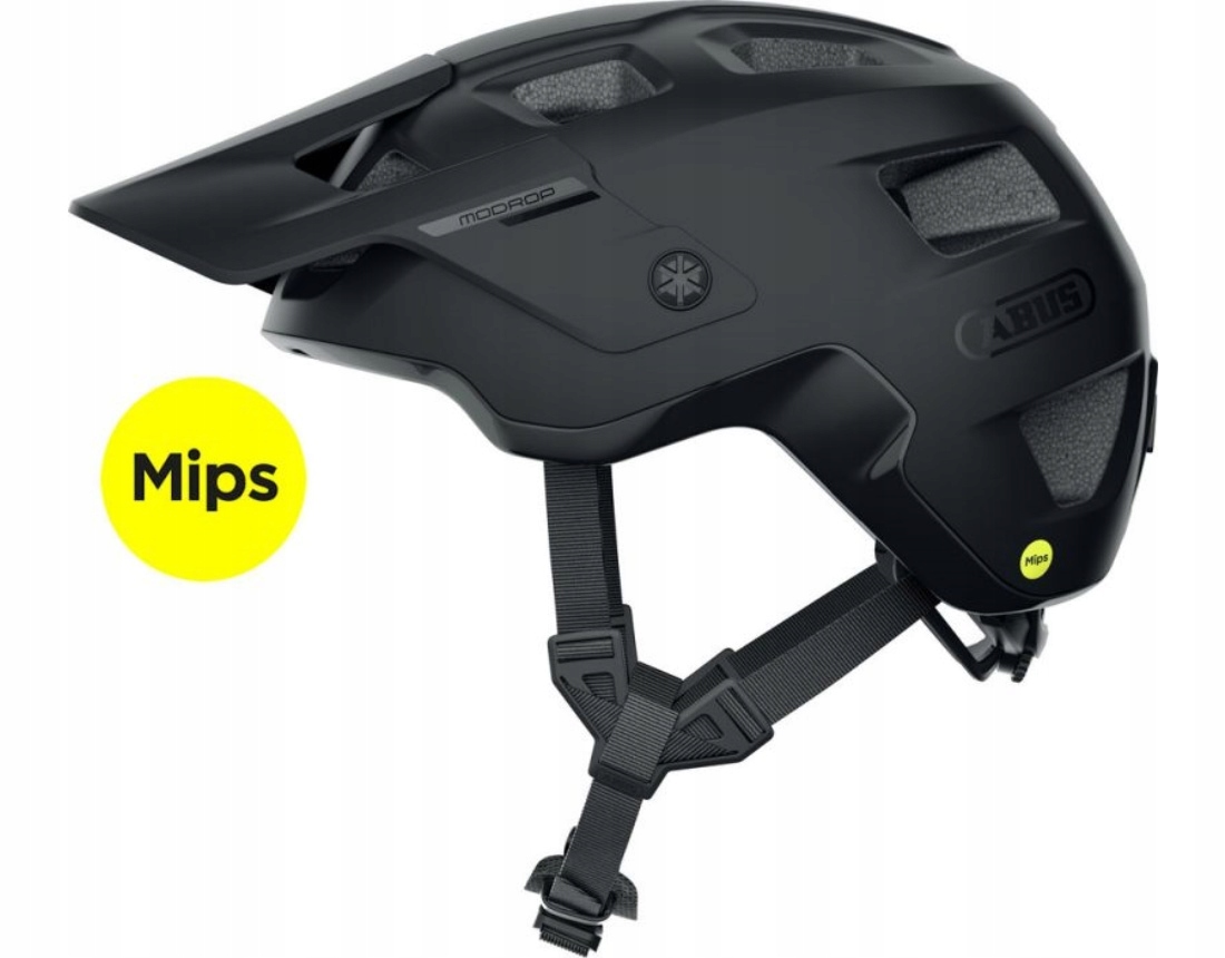Abus Modrop Mips Mtb helma velvet černá S 51-55 cm