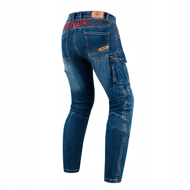 SPODNIE JEANS REBELHORN VANDAL DENIM WASHED BLUE EAN (GTIN) 5905933042903